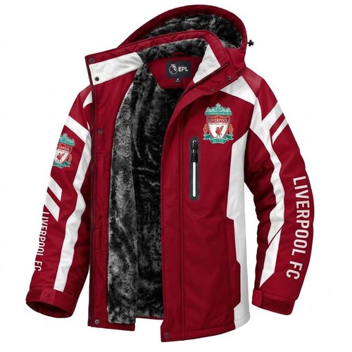 Liverpool EPL Waterproof Winter Parka Jacket