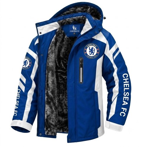 Chelsea EPL Waterproof Winter Parka Jacket