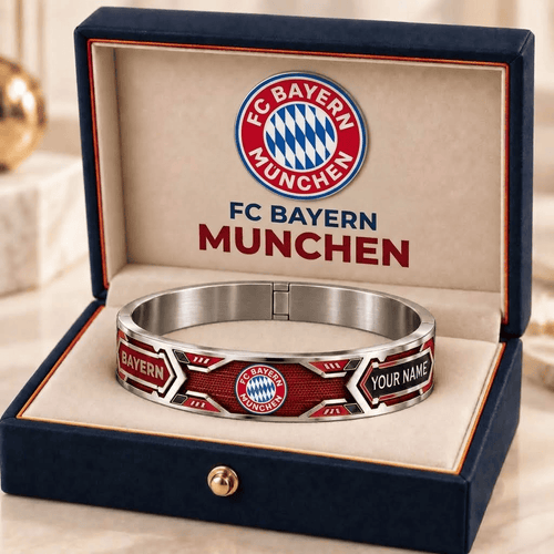 Bayern Munich Budesliga Personalized Bracelet Style 2