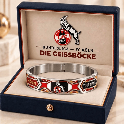 FC Köln Budesliga Personalized Bracelet Style 2