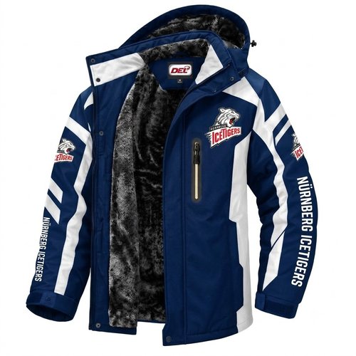 Nürnberg Ice Tigers DEL Waterproof Winter Parka Jacket