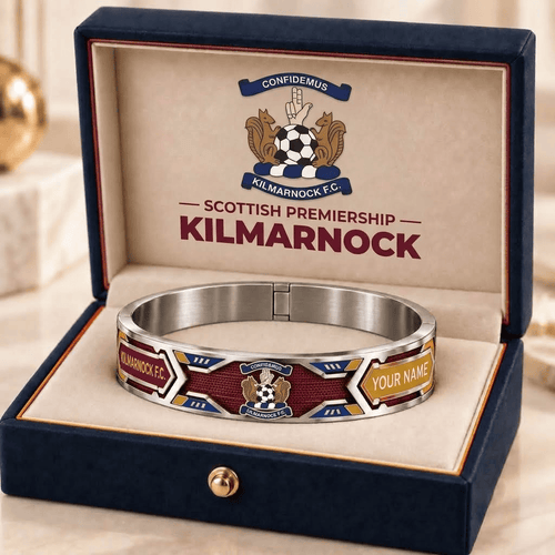 Kilmarnock Scottish Premiership Personalized Bracelet Style 2