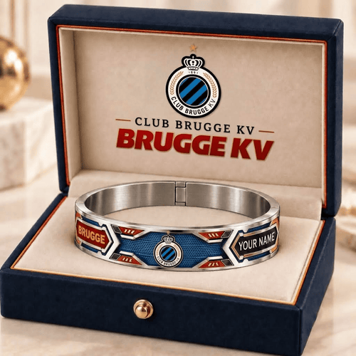 Club Brugge Belgian Pro League Personalized Bracelet Style 2