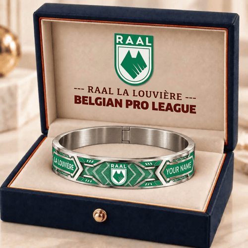 RAAL La Louvière Belgian Pro League Personalized Bracelet Style 2
