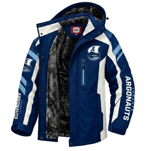 Toronto Argonauts CFL Waterproof Winter Parka Jacket