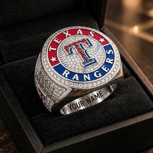 Texas Rangers MLB 3D Ring Style 4