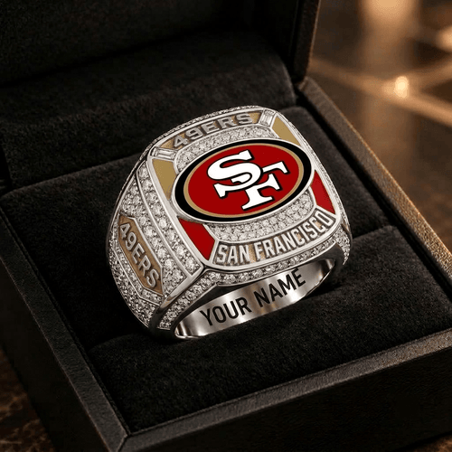 San Francisco 49ers NFL 3D Ring Style 4