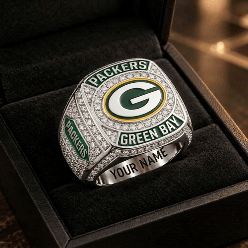 Green Bay Packers NFL 3D Ring Style 4