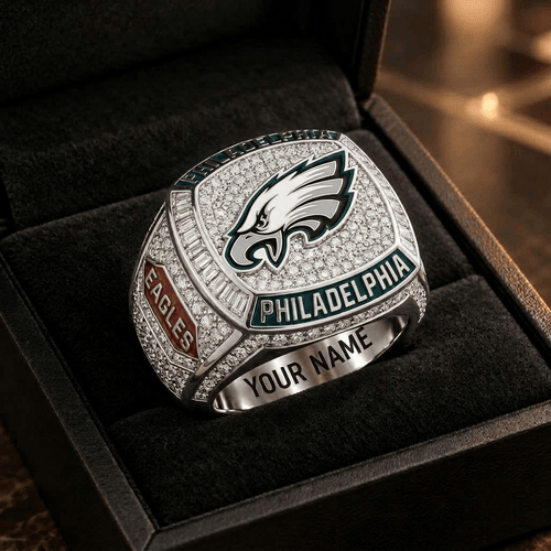 Philadelphia Eagles NFL 3D Ring Style 4