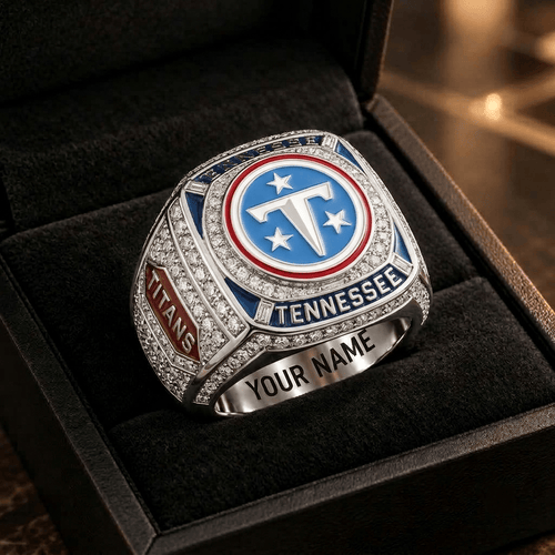 Tennessee Titans NFL 3D Ring Style 4