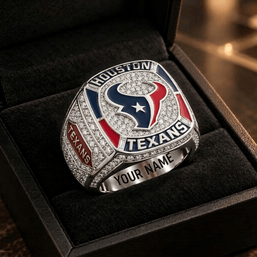 Houston Texans NFL 3D Ring Style 4
