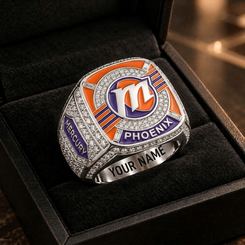 Phoenix Mercury WNBA 3D Ring Style 4