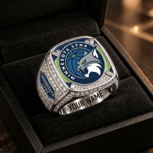 Minnesota Lynx WNBA 3D Ring Style 4