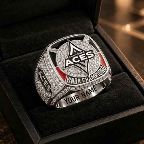 Las Vegas Aces WNBA 3D Ring Style 4