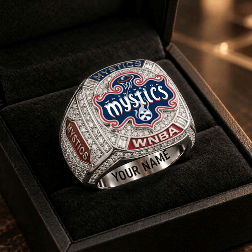 Washington Mystics WNBA 3D Ring Style 4