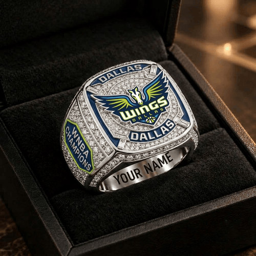 Dallas Wing WNBA 3D Ring Style 4
