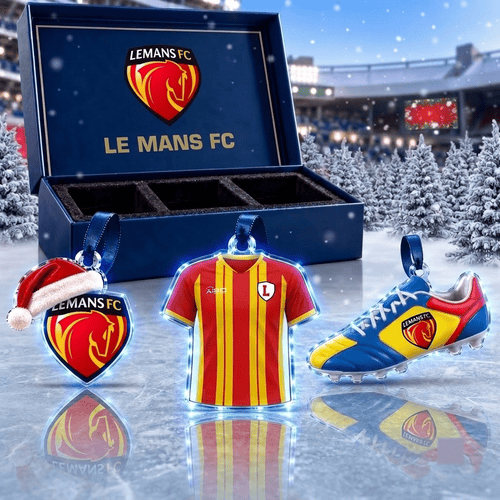 Le Mans FC Ligue 1 Team Full Set 3 Acrylic Ornament