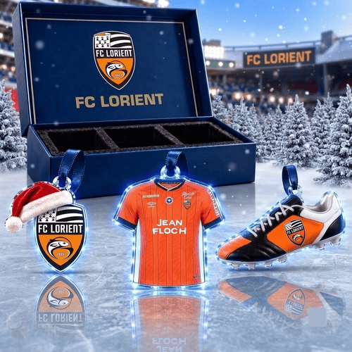 FC Lorient Ligue 1 Team Full Set 3 Acrylic Ornament