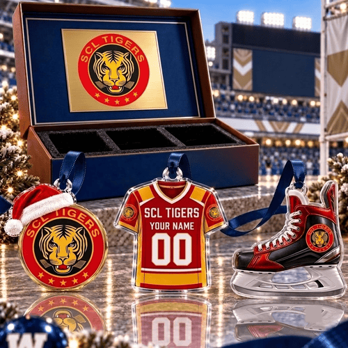 SCL Tigers NL Team Full Set 3 Acrylic Ornament