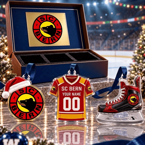 SC Bern NL Team Full Set 3 Acrylic Ornament