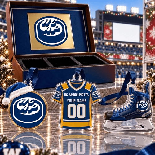 HC Ambrì Piotta NL Team Full Set 3 Acrylic Ornament