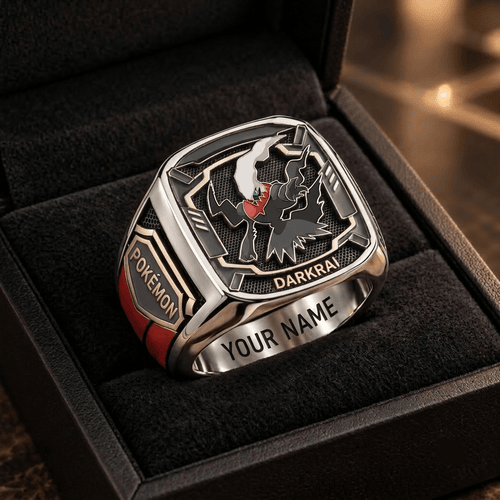 Darkrai Pokemon Custom Fan Ring Print Style 3