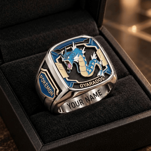 Gyarados Pokemon Custom Fan Ring Print Style 3