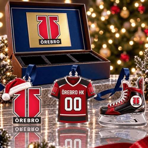 Örebro HK SHL Team Full Set 3 Acrylic Ornament