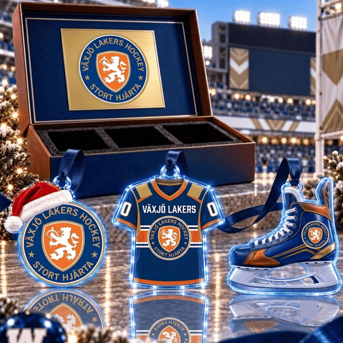 Växjö Lakers SHL Team Full Set 3 Acrylic Ornament