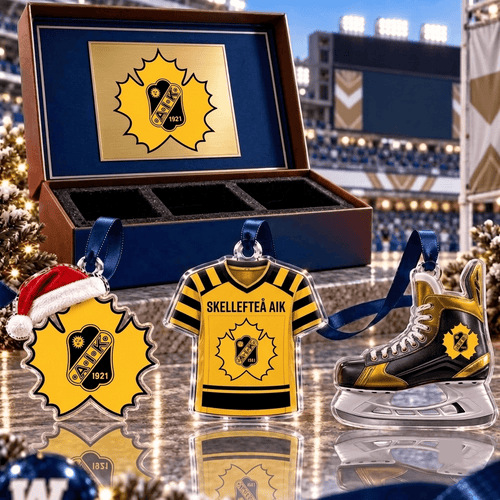 Skellefteå AIK SHL Team Full Set 3 Acrylic Ornament
