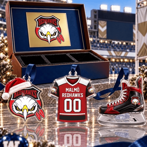 Malmö Redhawks SHL Team Full Set 3 Acrylic Ornament