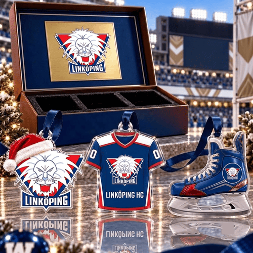Linköping HC SHL Team Full Set 3 Acrylic Ornament