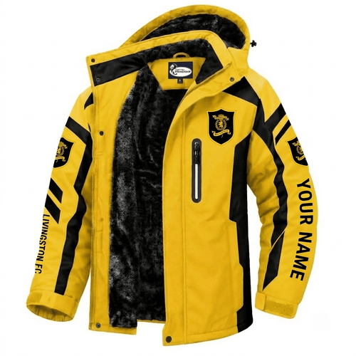 Livingston Scottish Premiership Waterproof Winter Parka Jacket