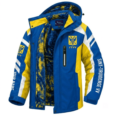 Sint Truidense VV Belgian Pro League Waterproof Winter Parka Jacket