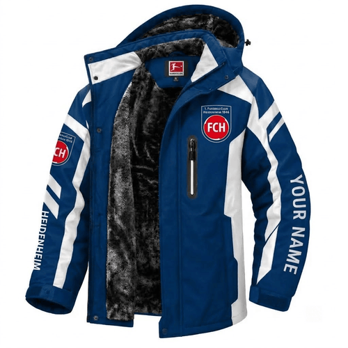 Heidenheim Bundesliga Waterproof Winter Parka Jacket