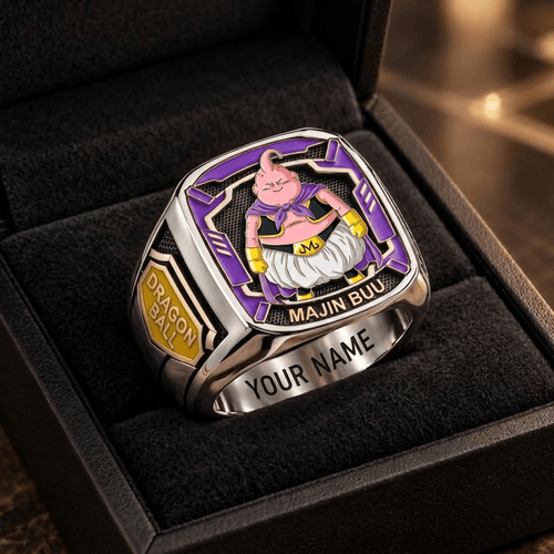 Majin Buu Dragon Ball Custom Fan Ring Print Style 3