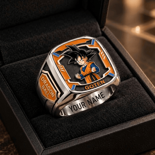 Goten Dragon Ball Custom Fan Ring Print Style 3