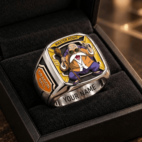 Master Roshi Dragon Ball Custom Fan Ring Print Style 3