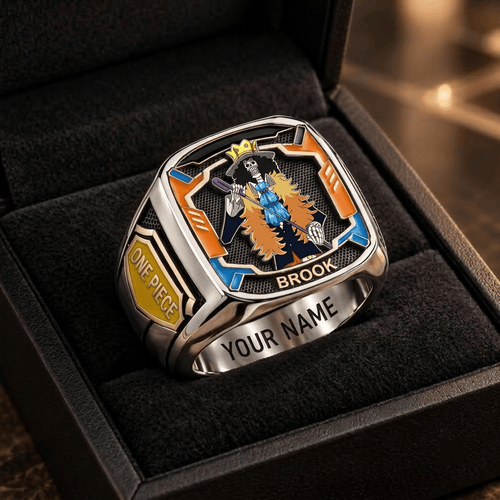 Brook One Piece Custom Fan Ring Print Style 3