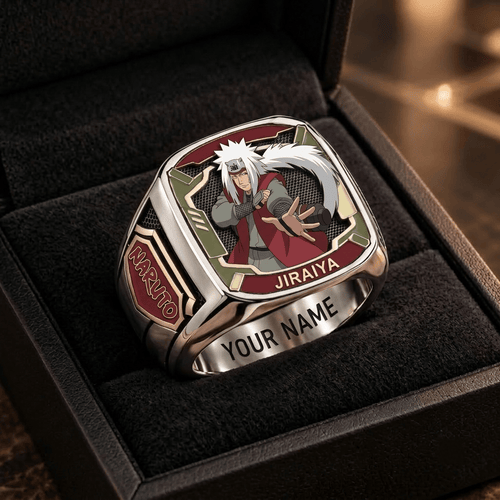 Jiraiya Naruto Custom Fan Ring Print Style 3