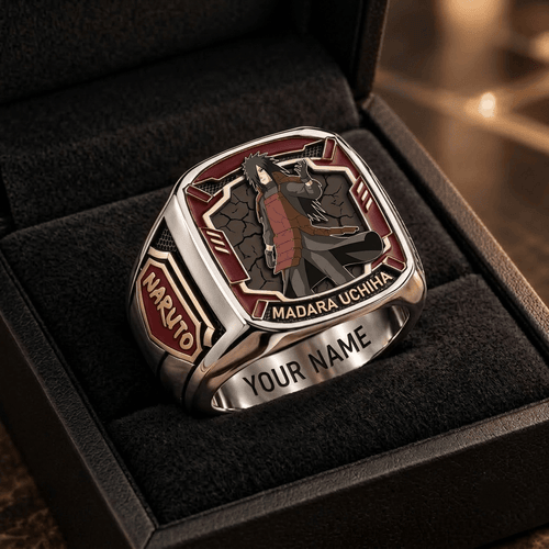 Madara Uchiha Naruto Custom Fan Ring Print Style 3