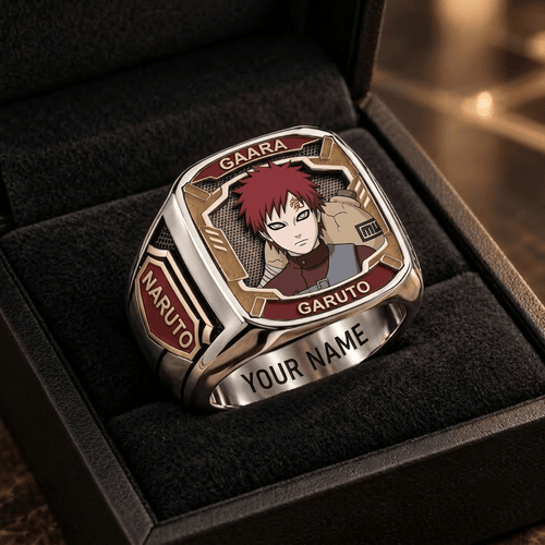 Gaara Naruto Custom Fan Ring Print Style 3
