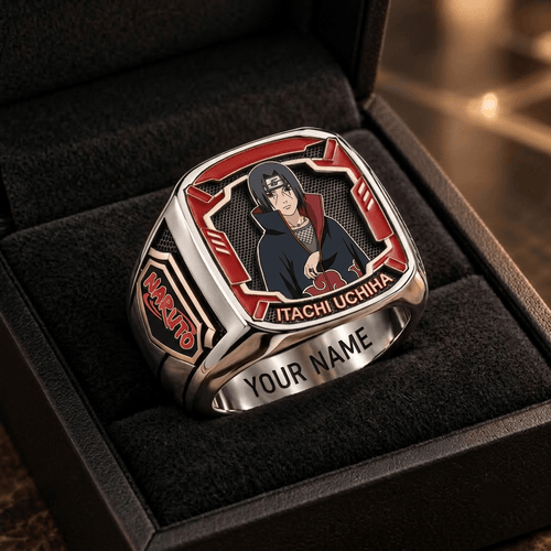 Itachi Uchiha Naruto Custom Fan Ring Print Style 3