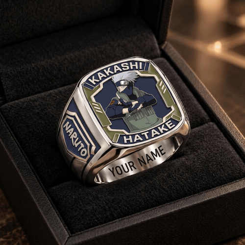 Kakashi Hatake Naruto Custom Fan Ring Print Style 3