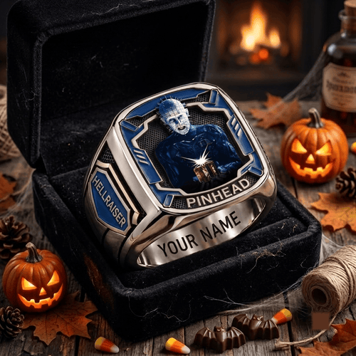 Pinhead Hellraiser x Halloween Custom Fan Ring Print Style 3