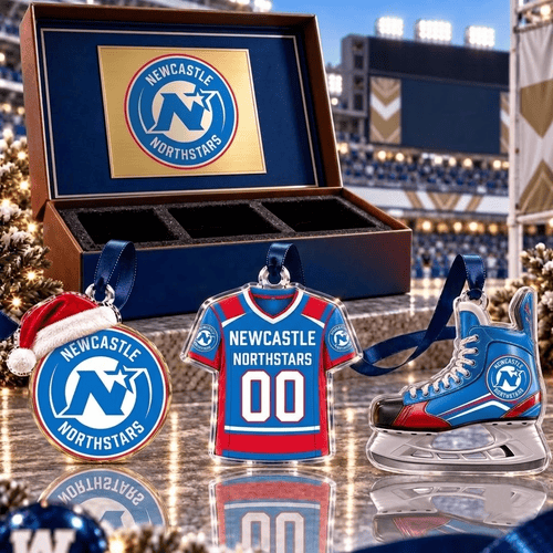 Newcastle Northstars AIHI Team Full Set 3 Acrylic Ornament