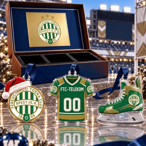 FTC Telekom ICEHL Team Full Set 3 Acrylic Ornament