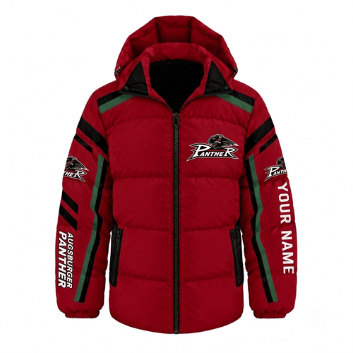 Augsburger Panther DEL Waterproof Thickened Down Jacket Custom Name