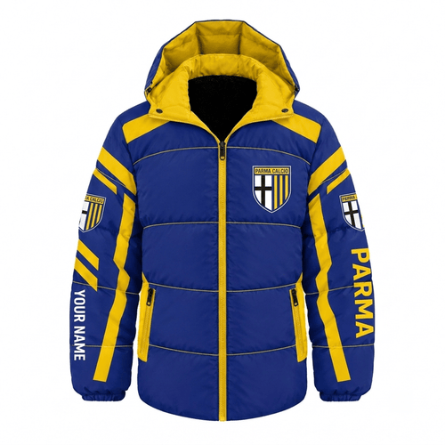 Parma Serie A Waterproof Thickened Down Jacket Custom Name