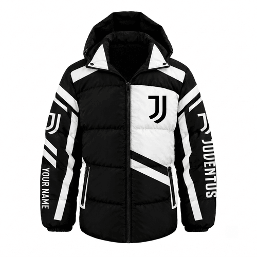 Juventus Serie A Waterproof Thickened Down Jacket Custom Name